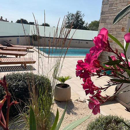 Moderne Istrische Steinvilla - 4 Sterne Mit Privatem, Beheizbaren Pool & Meerblick Kavran Экстерьер фото